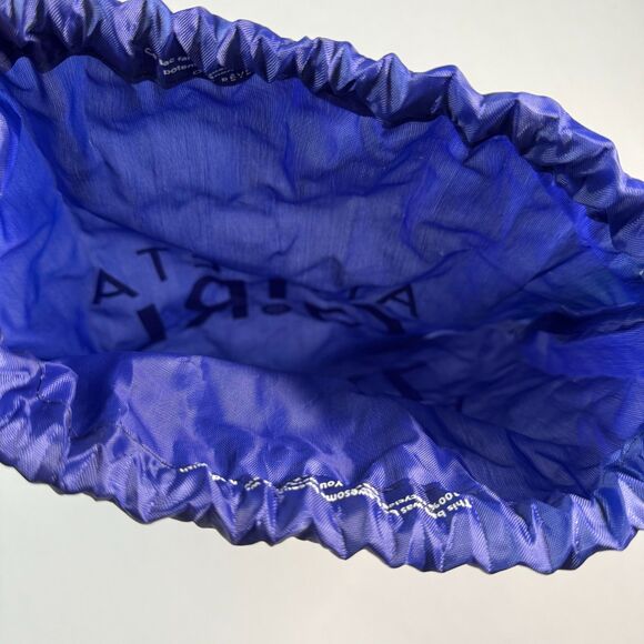 Athleta Girl Drawstring Carry Bag, Purple & Teal, Athletic Bag, Gym Bag 2/$15 - Picture 6 of 8